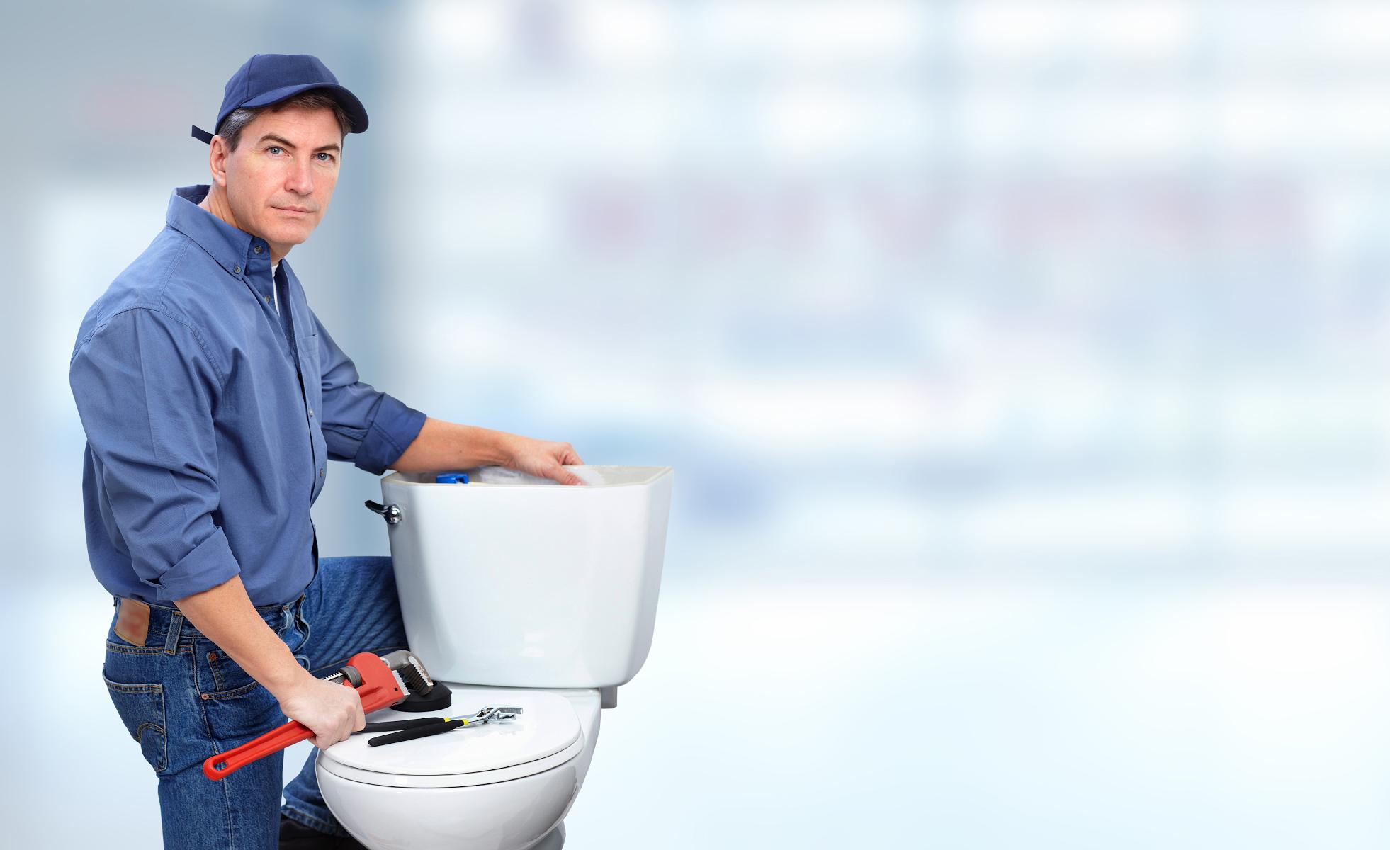 Entupimento de vaso sanitário no Bairro Menino Deus